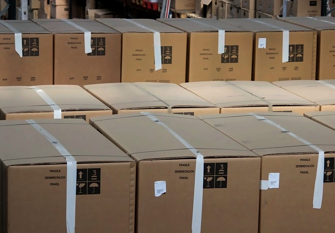 Cartons de fournitures